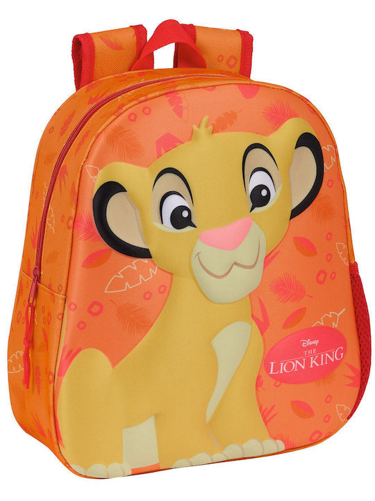 School Bag Backpack Elementary, Elementary in Orange color 8.64Liters