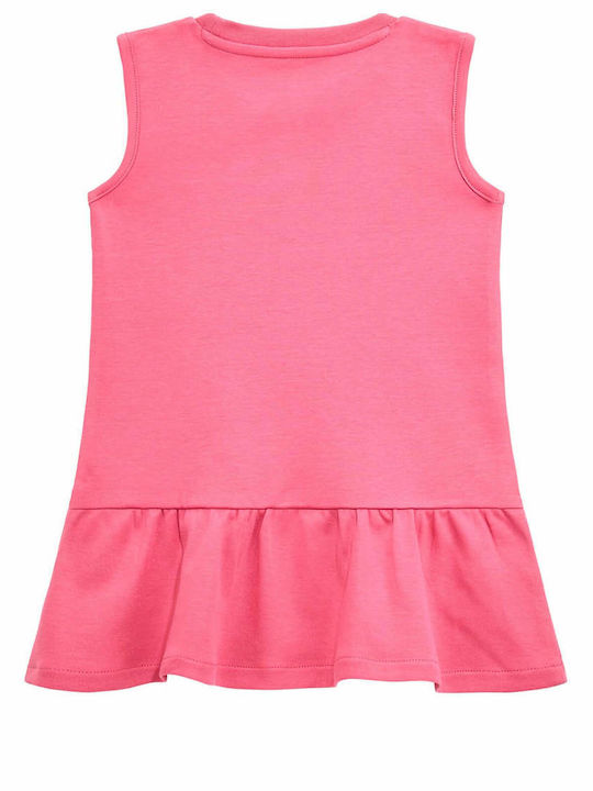 Guess Kids Dress Sleeveless Fuchsia