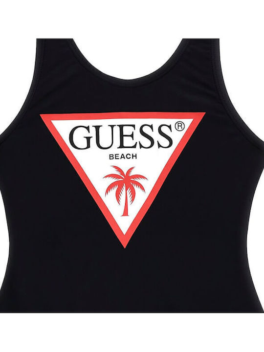 Guess Παιδικό Μαγιό Ολόσωμο Μαυρο Guess Παιδικό Μαγιό Ολόσωμο Μαυρο