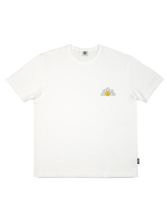 The Dudes Men's Short Sleeve T-shirt Off White