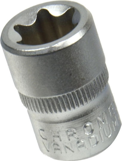 Geko Καρυδάκια Torx με Καρέ Υποδοχής 1/4", 3/8" Σετ 9τμχ