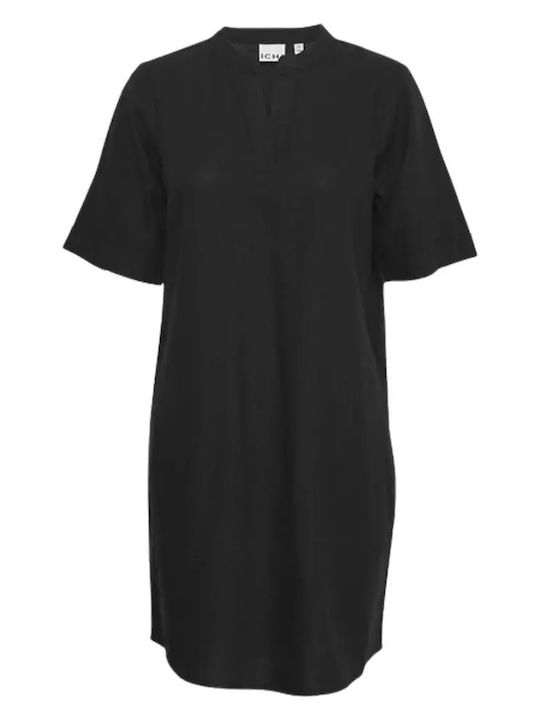 ICHI Summer Dress Black