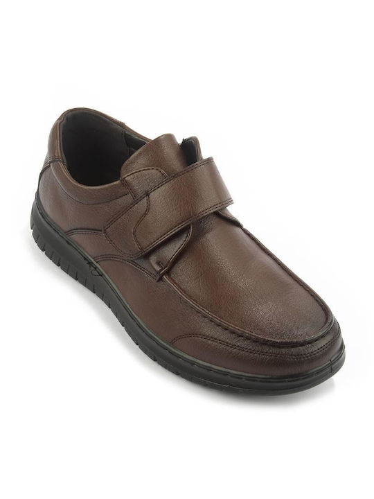 Fshoes Herren Freizeitschuhe Braun