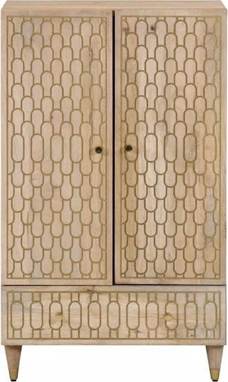 Cabinet de depozitare din lemn masiv L60xW33xH100buc