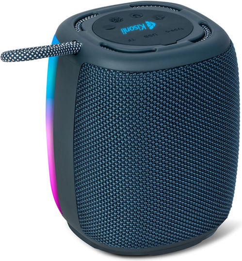 Kisonli Q18 Bluetooth Speaker 8W with Radio and Battery Life up to 6 hours Black