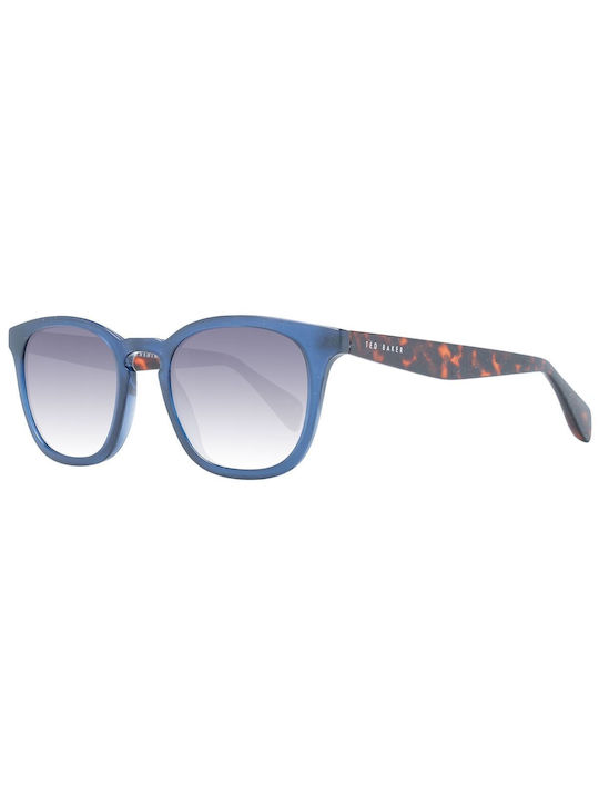 Ted Baker Sunglasses with Blue Plastic Frame and Gray Gradient Lens TB1683 625