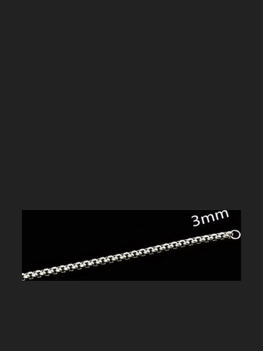Art Collection Herren Kreuz aus Stahl mit Kette