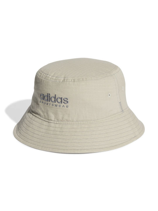 Adidas Textil Pălărie pentru Bărbați Stil Bucket Bej
