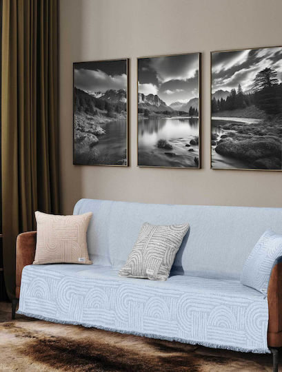 Madi Μαξιλαροθήκη Ethereal Cyan 45x45εκ. Madi Μαξιλαροθήκη Ethereal Cyan 45x45εκ.