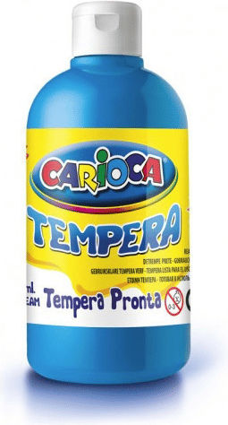 Carioca Superwashable Tempera Paints White in Bottle 1000ml 1pcs