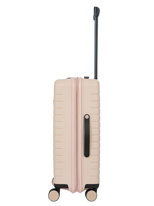 Bric's Milano Mittlerer Hartreisekoffer Pearl Rosa mit 4 Rädern Höhe 65cm