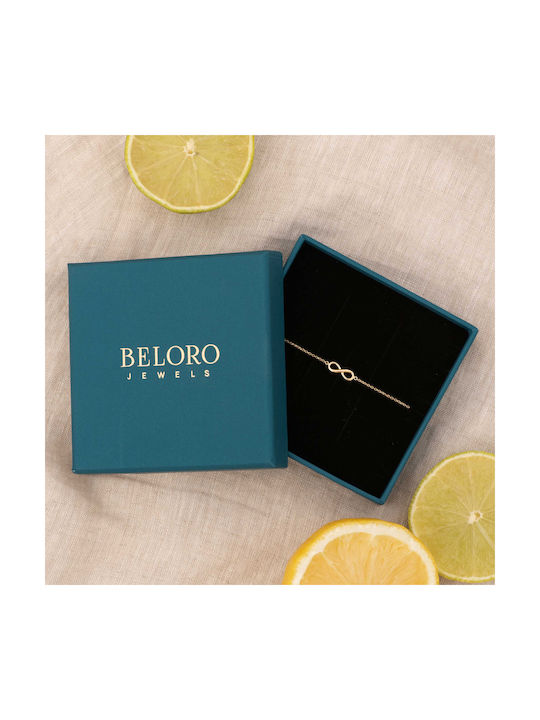 Beloro Earrings Hoops Gold Plated