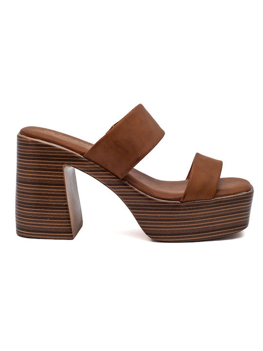 Macarena Women's Sandals Tabac Brown