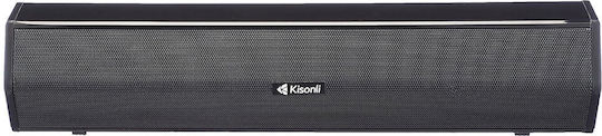 Kisonli i-620 Ηχεία Υπολογιστή 2.0 με Ισχύ 6W Μαύρα