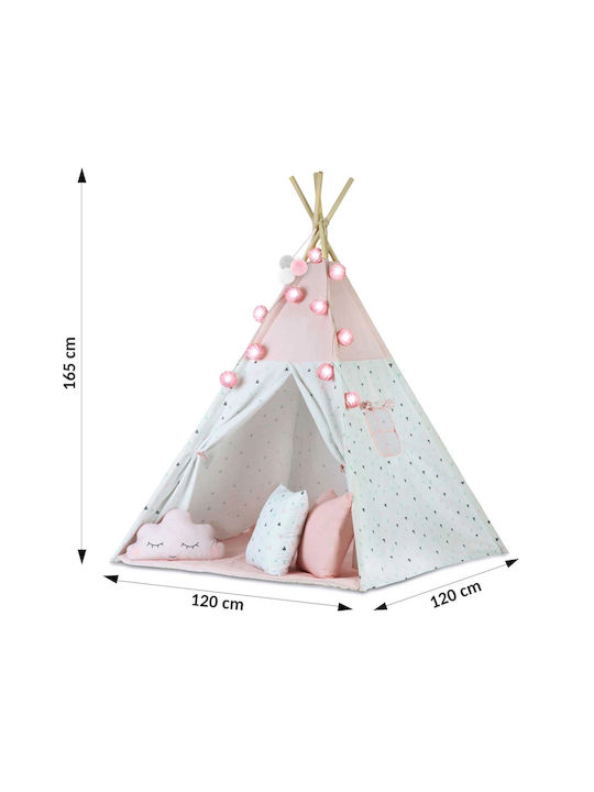 Nukido Kids Indian Teepee Play Tent White