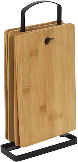 Cook Concept Σετ Επιφάνεια Κοπής από Μπαμπού Καφέ 16x30cm 7τμχ