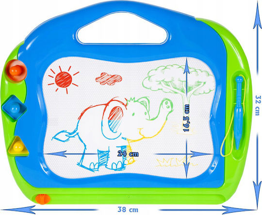 Magnetische Schreibtafel 2 in 1 Malplay 106298