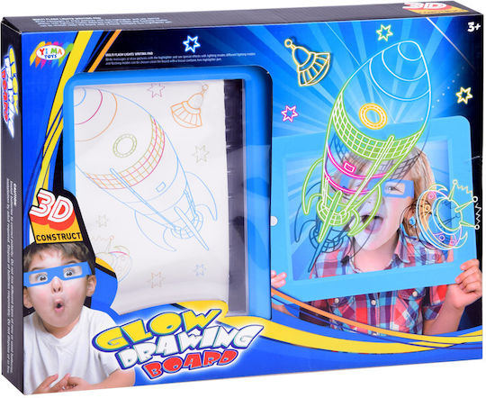 Backlit Whiteboard + 3d Glasses Pens Ta0092