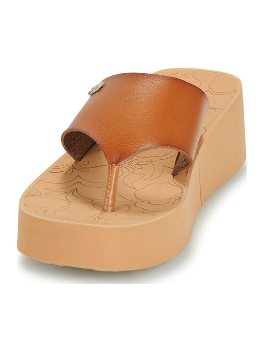 Sunset Dreams Women's Platform Shoes Brown