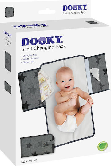 Offer Dooky Mat Changing Mat 3 1 Grey & Cupholder Stroller & Phone Case 2 1