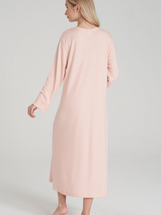 Pijadore Summer Women's Nightdress Salmon