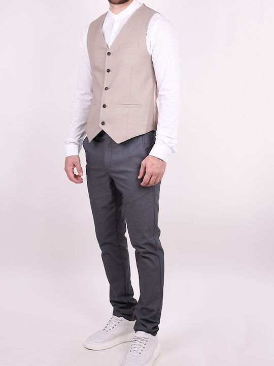 Trousers in Slim Fit Blue