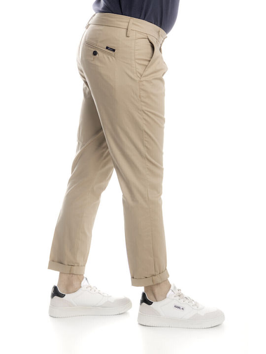 Scinn Men's Trousers in Slim Fit Beige