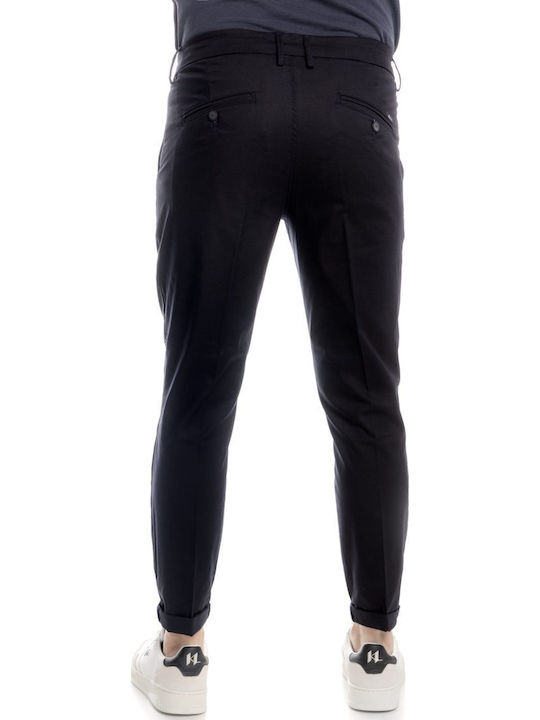Matteo Pantaloni Chino Blue