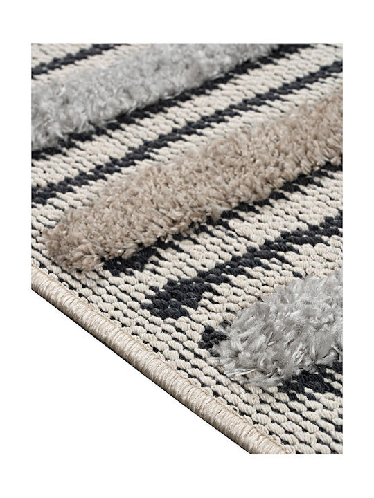 Madi Cables Rug Rectangular Beige