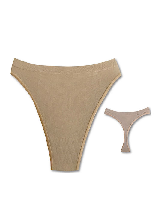 Damen Zeichenfolge 3Pack Nahtlos Black