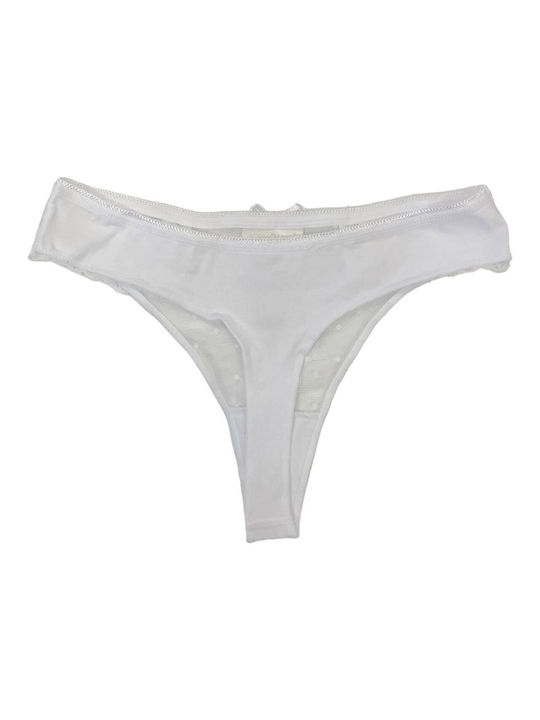 Women's String 85-218 White