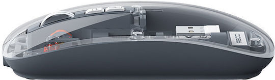 Recci RCS-M01 Ασύρματο Ποντίκι Γκρι