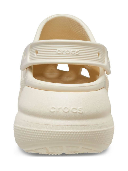 Crocs Classic Crush Дамски Клоги Бежов