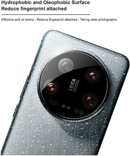 Camera Protection Tempered Glass Black for the Xiaomi 14 Ultra 5G