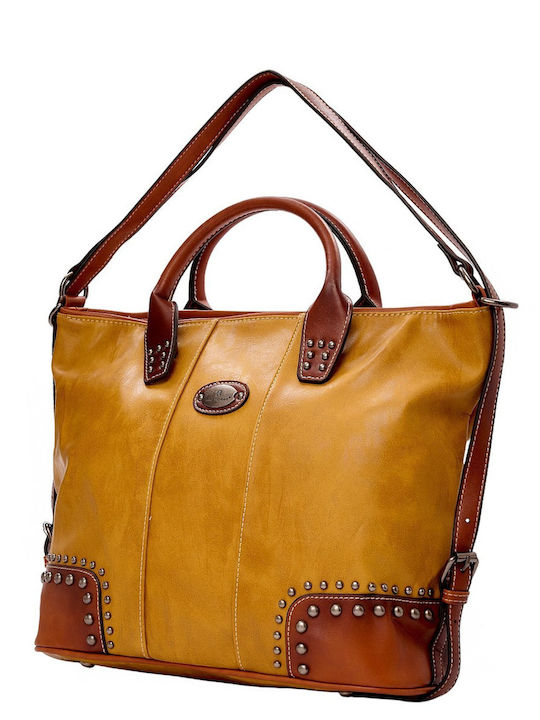 Bag to Bag Damen Tasche Schulter Gelb