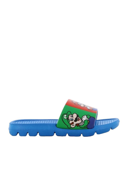 Kids' Sandals Blue Super Mario