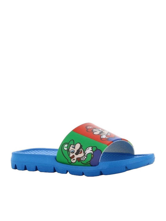 Kids' Sandals Blue Super Mario