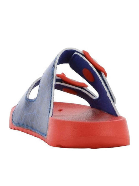 Șlapi pentru copii Spider-Man Albastre