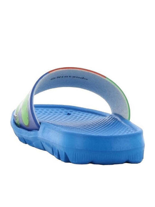 Kids' Sandals Blue Super Mario