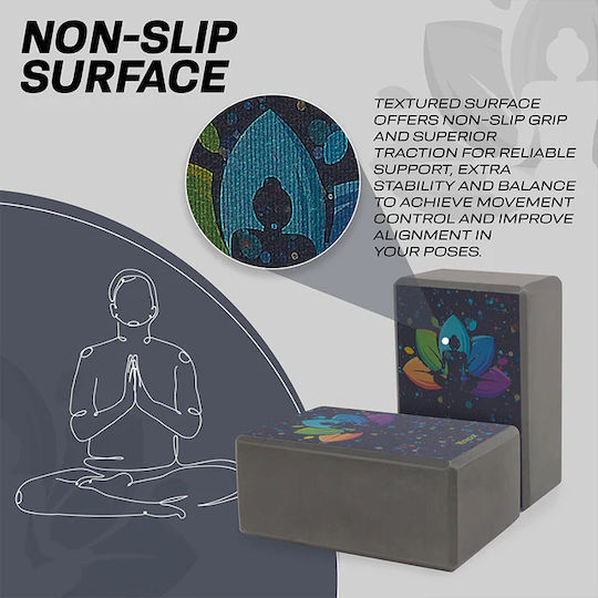 RDX Yoga Block Γκρι