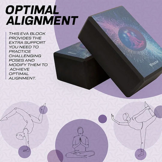 RDX Yoga Block Μαύρο