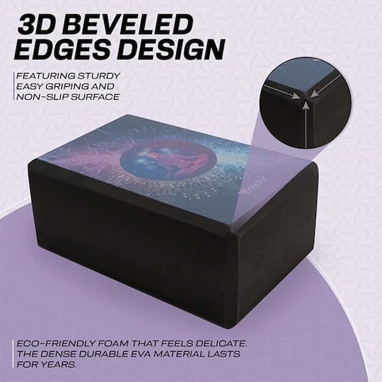 RDX Yoga Block Μαύρο