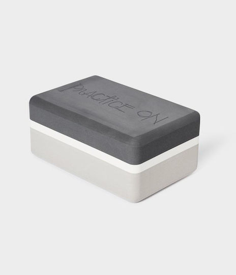 Manduka Recycled Foam Block Yoga Block Μπεζ