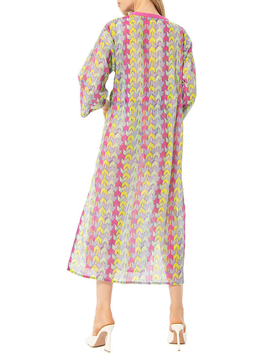 Surkana Women's Kimono Pink