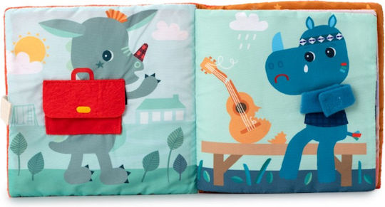 Lilliputiens Activity Book Stella made of Fabric for 12++ Months