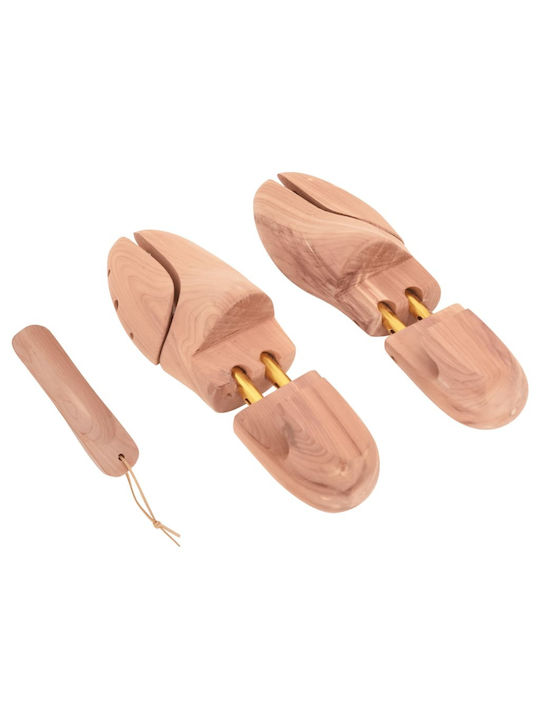 Vidaxl Shoe Tree Size Eu 38-39 Solid Cedar Wood