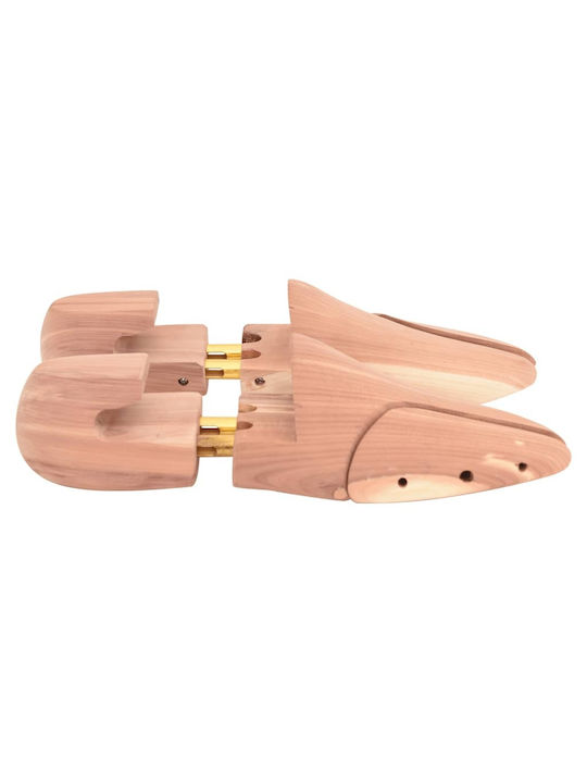 Vidaxl Shoe Tree Size Eu 38-39 Solid Cedar Wood