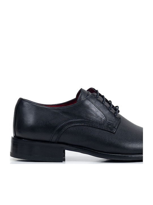 Leder Herrenschuhe Schwarz