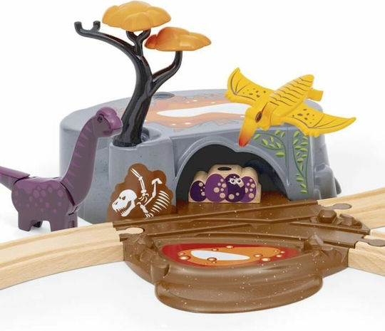 Brio Toys Δεινόσαυροι Σετ με Τρενάκι για 3+ Ετών
