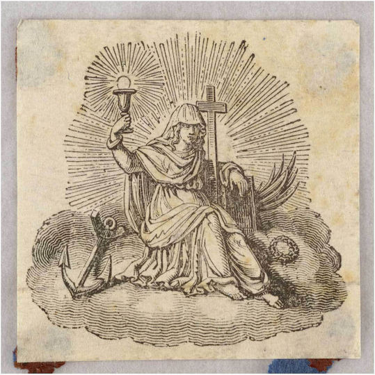 Engraving Vignette Gemälde Hölzernes 110x110cm